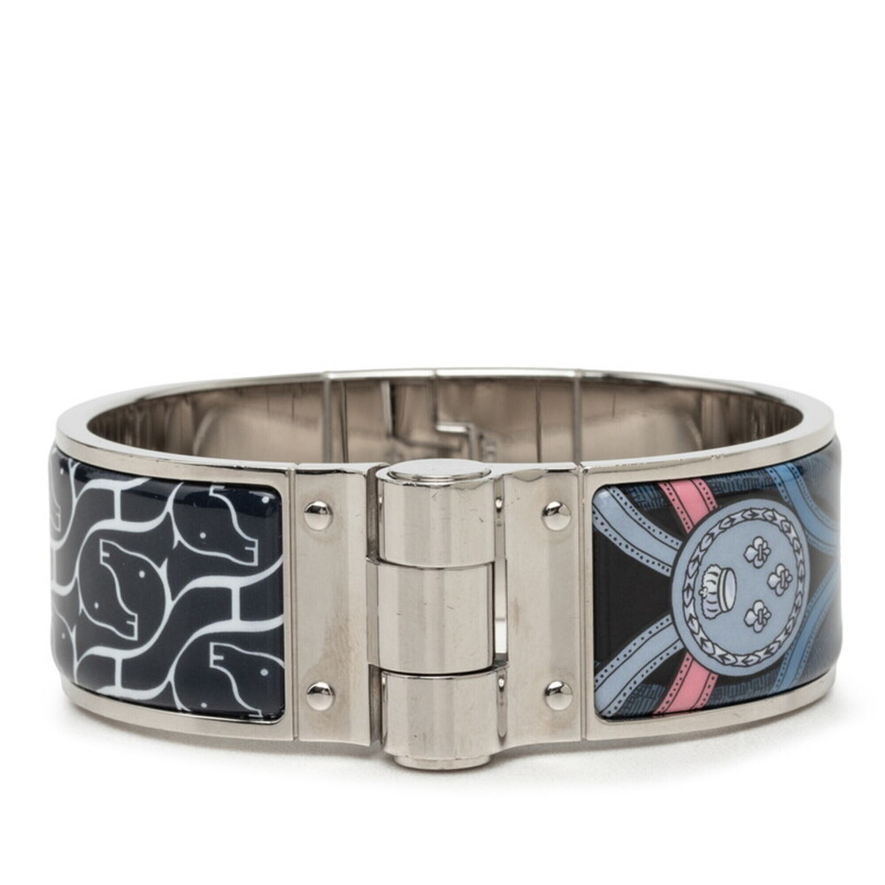 HERMES Silver Charm Bracelet